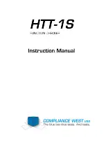 Compliance West HTT-1S Instruction Manual preview