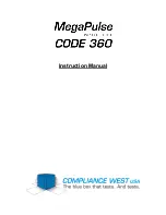 Compliance West MegaPulse 360 Instruction Manual preview