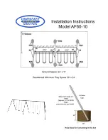 Preview for 2 page of Component Playgrounds AF60-10 Installation Instructions Manual