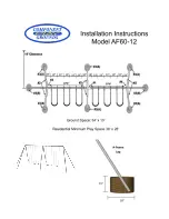 Preview for 2 page of Component Playgrounds AF60-12 Installation Instructions Manual