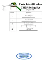 Предварительный просмотр 3 страницы Component Playgrounds CH35 Manual