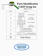 Предварительный просмотр 4 страницы Component Playgrounds CH35 Manual