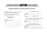 Preview for 16 page of Component Playgrounds CP-AF36-8 Manual