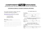 Preview for 16 page of Component Playgrounds CP-AR24-8 Installation Instructions Manual