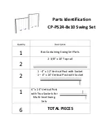 Preview for 2 page of Component Playgrounds CP-PS24-8x10 Manual