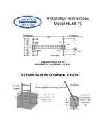 Предварительный просмотр 4 страницы Component Playgrounds HL50-10 Installation Instructions Manual