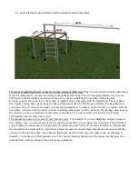 Предварительный просмотр 19 страницы Component Playgrounds PH30 Swing Set Assembly Manual