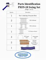 Preview for 2 page of Component Playgrounds PH35-10 Manual