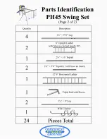 Предварительный просмотр 3 страницы Component Playgrounds PH45 Installation Instructions Manual