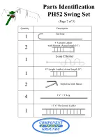 Preview for 3 page of Component Playgrounds PH52 Manual