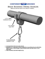 Preview for 8 page of Component Playgrounds SS36-10 Installation Instructions Manual