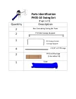 Preview for 2 page of Component Playgrounds Swing Set PH35-10 Installation Instructions Manual