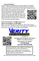 Preview for 20 page of Component Solution Services Verity REC02U User Manual