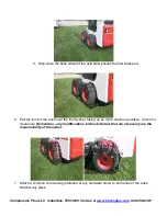 Предварительный просмотр 3 страницы ComponentsPlus TracksPlus Skid Steer Track Mounting Instructions