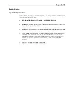 Preview for 4 page of Compool Lx220 Installation & Operating Instructions Manual