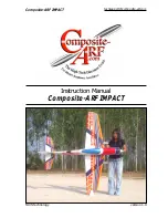 Предварительный просмотр 1 страницы Composite-ARF IMPACT F3A-type Instruction Manual