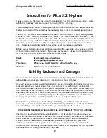 Предварительный просмотр 2 страницы Composite-ARF Pitts S12 Instruction Manual