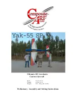 Предварительный просмотр 1 страницы Composite-ARF Yak-55 SP Assembly Instructions Manual