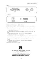 Preview for 4 page of Comprehensive CCN-VH101 User Manual