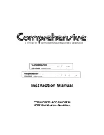 Comprehensive CDA-HDMI20 Instruction Manual preview