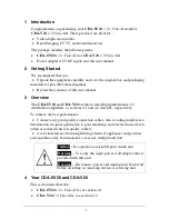 Preview for 3 page of Comprehensive CDA-SV20 User Manual