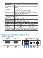 Предварительный просмотр 5 страницы Comprehensive CHE-HD200 User Manual