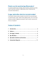 Preview for 2 page of Comprehensive CHE-HDBT2010 User Manual