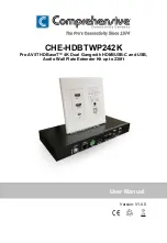 Comprehensive CHE-HDBTWP242K User Manual preview