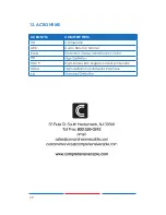 Preview for 21 page of Comprehensive CP-HDA100 Operation Manual