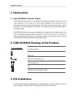 Preview for 4 page of Comprehensive CSW-DVI440A User Manual