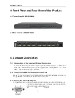 Preview for 5 page of Comprehensive CSW-DVI440A User Manual