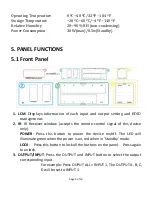 Preview for 4 page of Comprehensive CSW-HD44014K Operation Manual