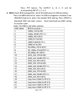 Preview for 5 page of Comprehensive CSW-HD44014K Operation Manual