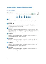 Предварительный просмотр 6 страницы Comprehensive CSW-HD444K Operation Manual