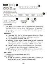 Предварительный просмотр 6 страницы Comprehensive CSW-HDBT300M Operation Manual