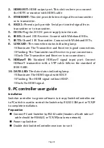 Предварительный просмотр 12 страницы Comprehensive CSW-HDBT300M Operation Manual