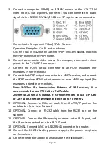 Предварительный просмотр 19 страницы Comprehensive CSW-HDBT300M Operation Manual