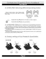 Предварительный просмотр 2 страницы Compressor Supreme Force Feedback User Manual