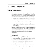 Preview for 11 page of COMPRO COMPRODVD Manual