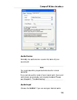 Preview for 19 page of COMPRO COMPROFM Manual