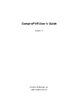 COMPRO COMPROPVR Manual preview