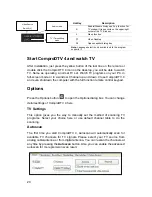 Preview for 20 page of COMPRO T500F - STARTUP Manual