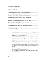 Preview for 2 page of COMPRO V200 - START UP GUIDE Manual