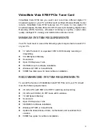 Preview for 3 page of COMPRO VISTA E700 - START UP GUIDE Manual