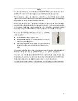 Preview for 9 page of COMPRO VISTA E700 - START UP GUIDE Manual