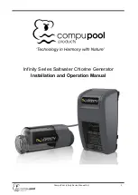 Compu Pool Products Infinity Series Installation And Operation Manual preview