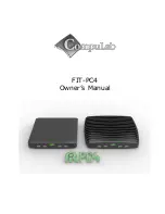 CompuLab FIT-PC4 Owner'S Manual preview