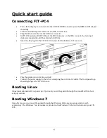 Preview for 6 page of CompuLab FIT-PC4 Owner'S Manual