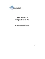 CompuLab SBC-FITPC2i Reference Manual preview