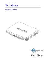 CompuLab Trim-Slice User Manual preview